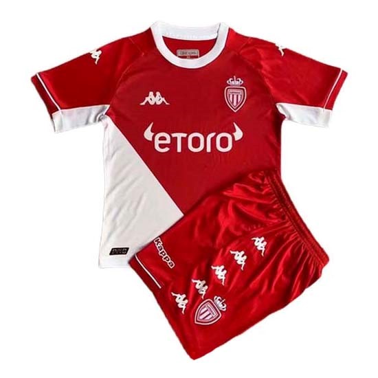 Camiseta AS Monaco 1ª Niño 2021-2022
